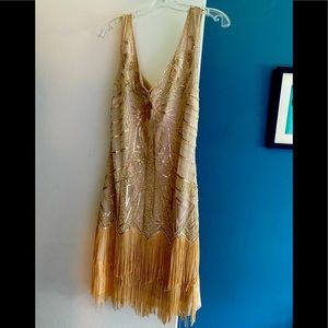 1920s flapper dress size medium